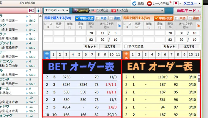 bearhoseオーダー表